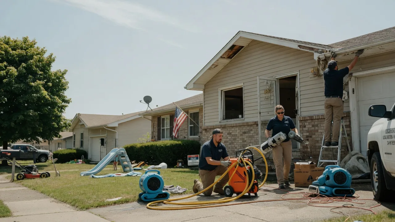 Water Damage Restoration in Depauw, IN near me